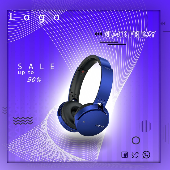 HeadPhone Sale Poster