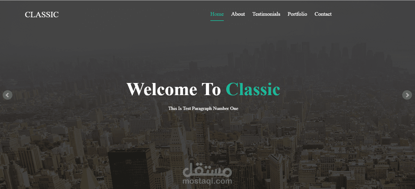 Website Front [ Html, CSS, jQuery Lv2]