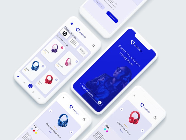 Headophones store (UI/UX)