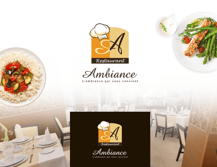 Ambiance Restaurant Logo Design