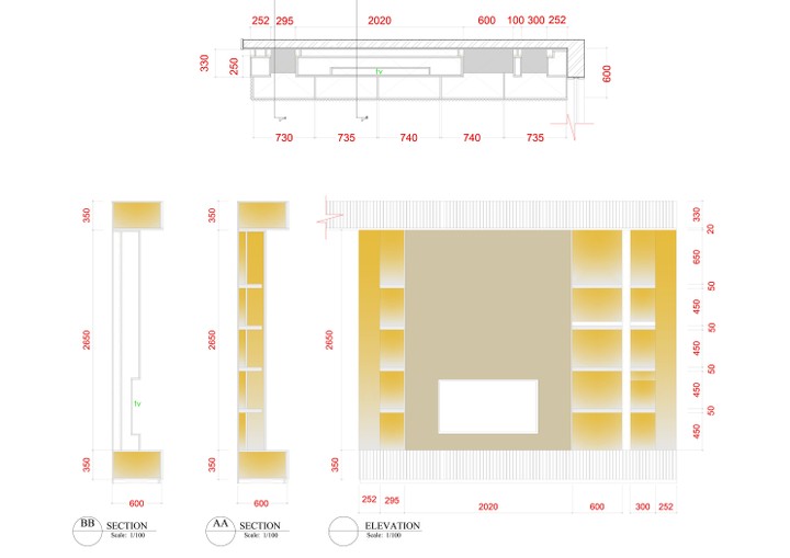 shop drawing layout