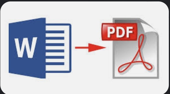 تحويل صيغة word إلى pdf