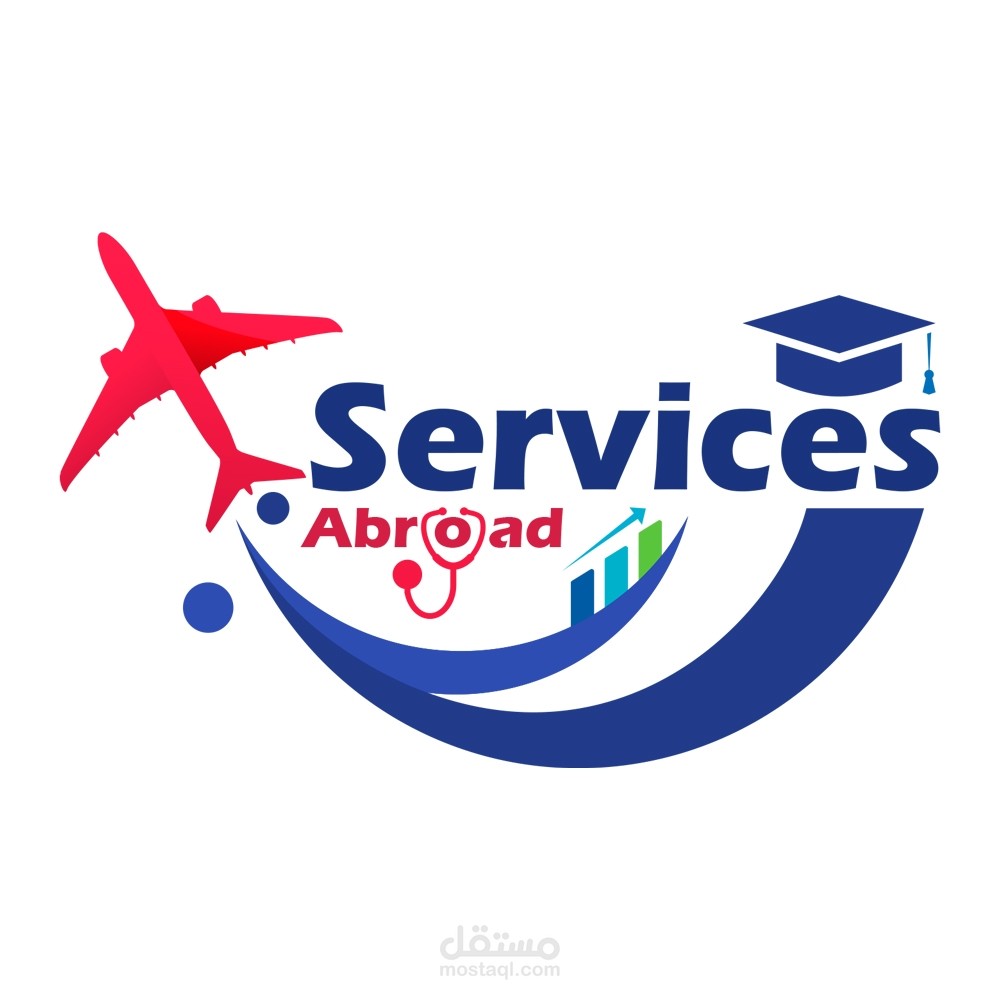 video motion graphic Services Abroad Main Video مستقل