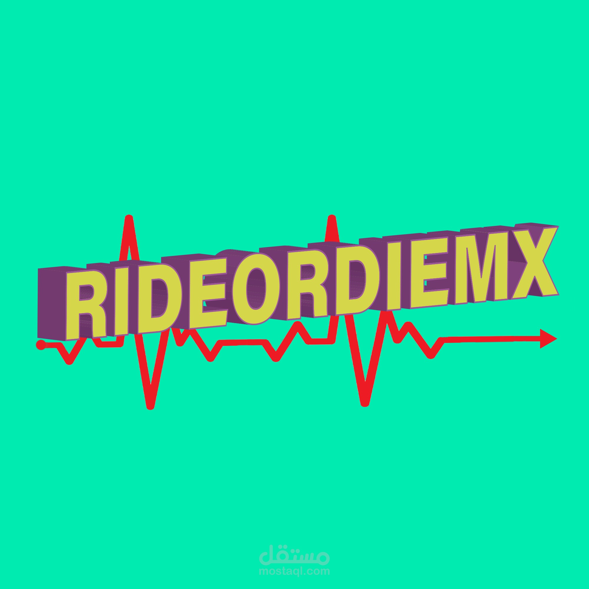 تصميم صورة بروفايل لشركة RIDEORDEMIX