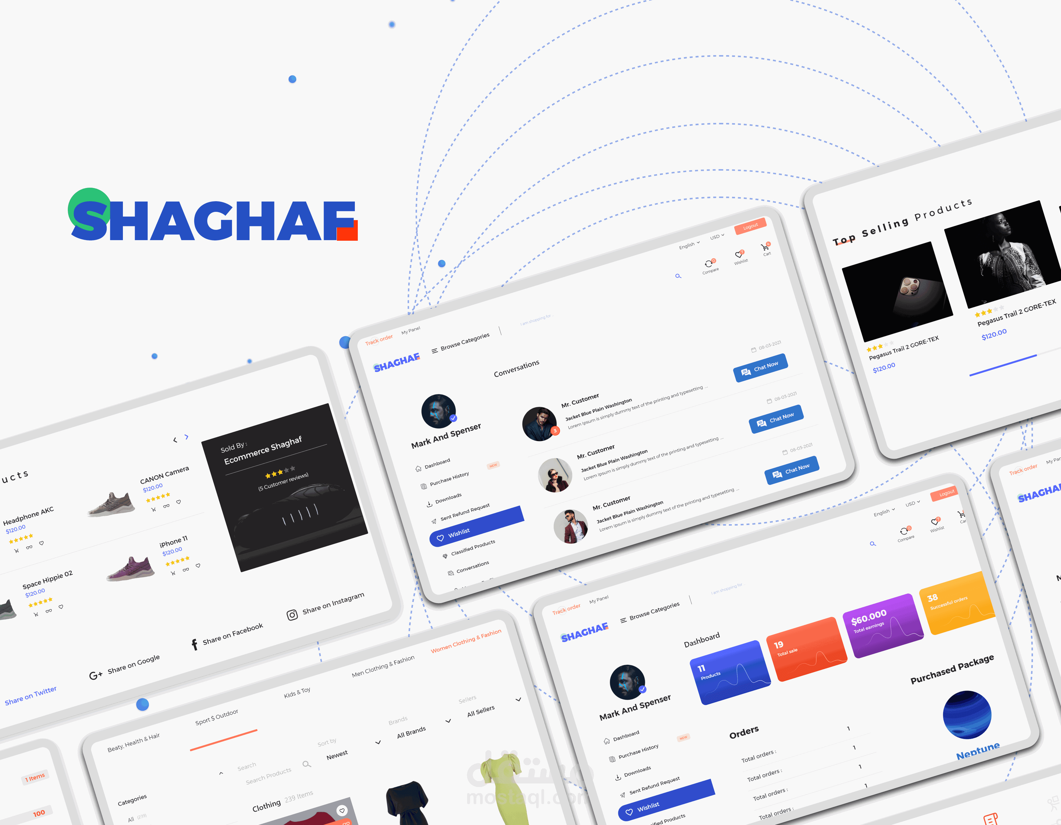 Shaghaf | E-commerce Website