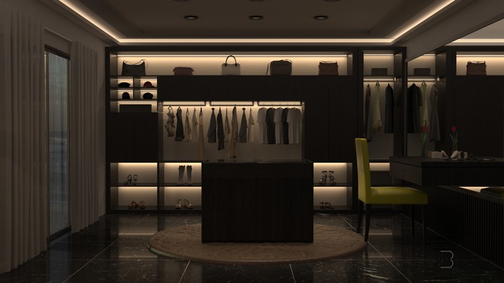 Dressing Room - غرفة ملابس