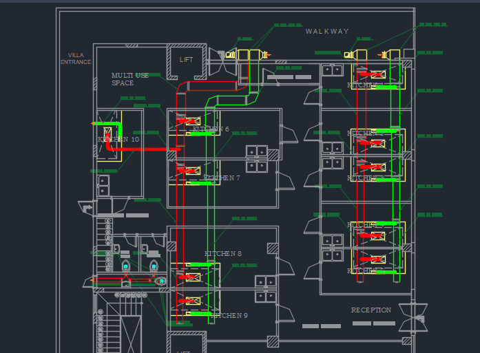 "MECHANICAL&ELECTRICAL DESIGN DESIGN "Cloud kitchen