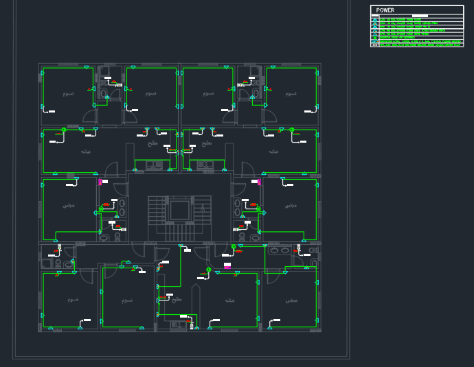 "MECHANICAL&ELECTRICAL DESIGN "RESIDENTIAL BUILDING