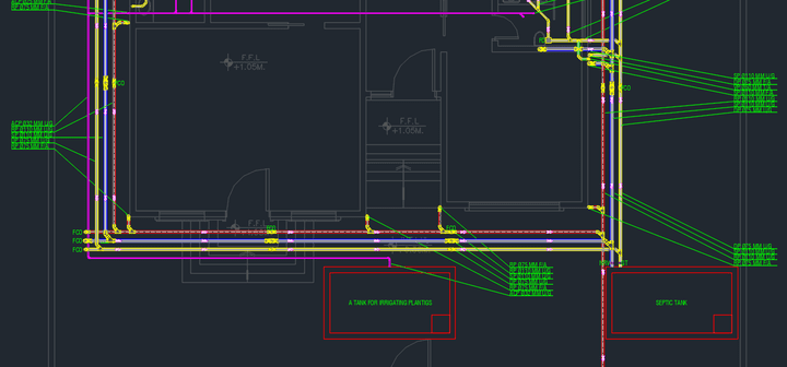 "MECHANICAL&ELECTRICAL DESIGN "villa