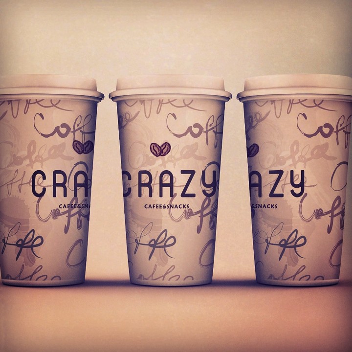 لوجو شغار لمحلات كافي كريزي  Crazy Cafe