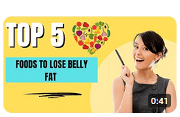 عمل فيديو احترافي انجليزي بعنوان  Where Can You Find the Top 5 Foods to Lose Belly Fat