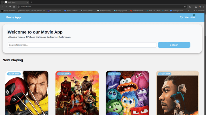 Movie App with Angular