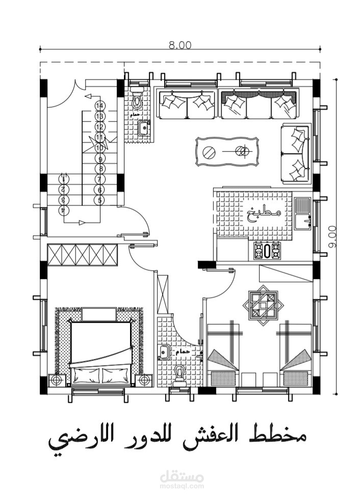 مخطط هندسي.