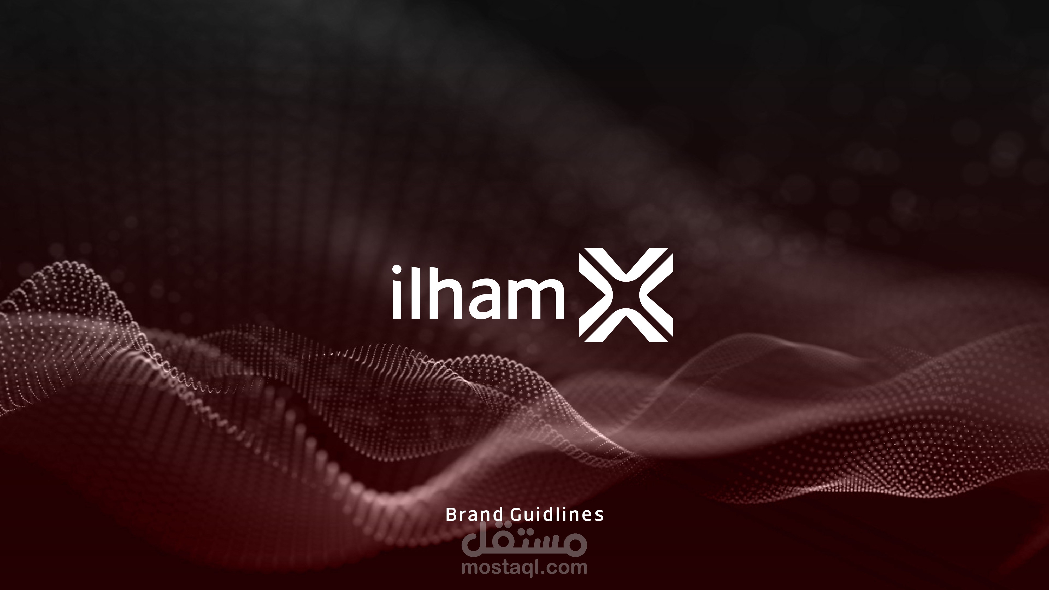 ilham x logo design