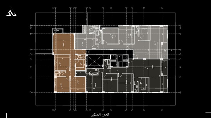 عمل مخطط معمارى 2D