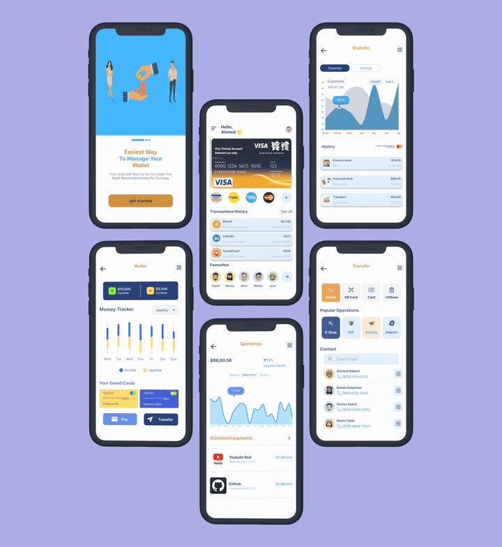 Finance mobile app