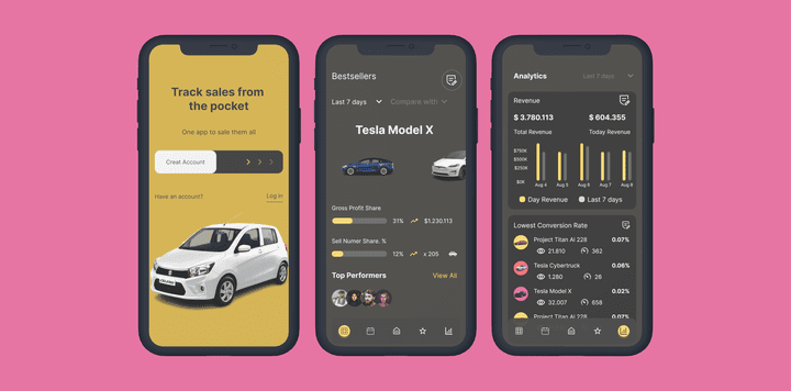 car mobile app