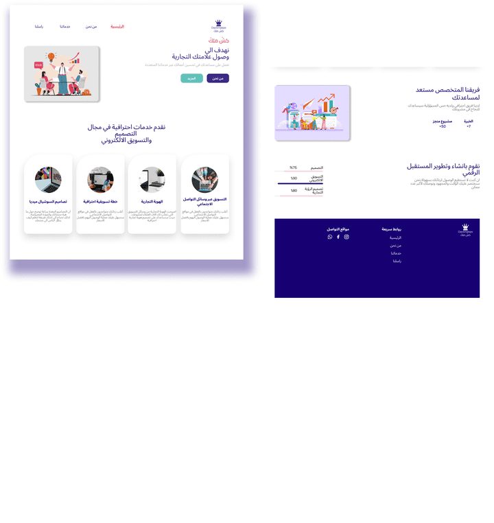 landing page