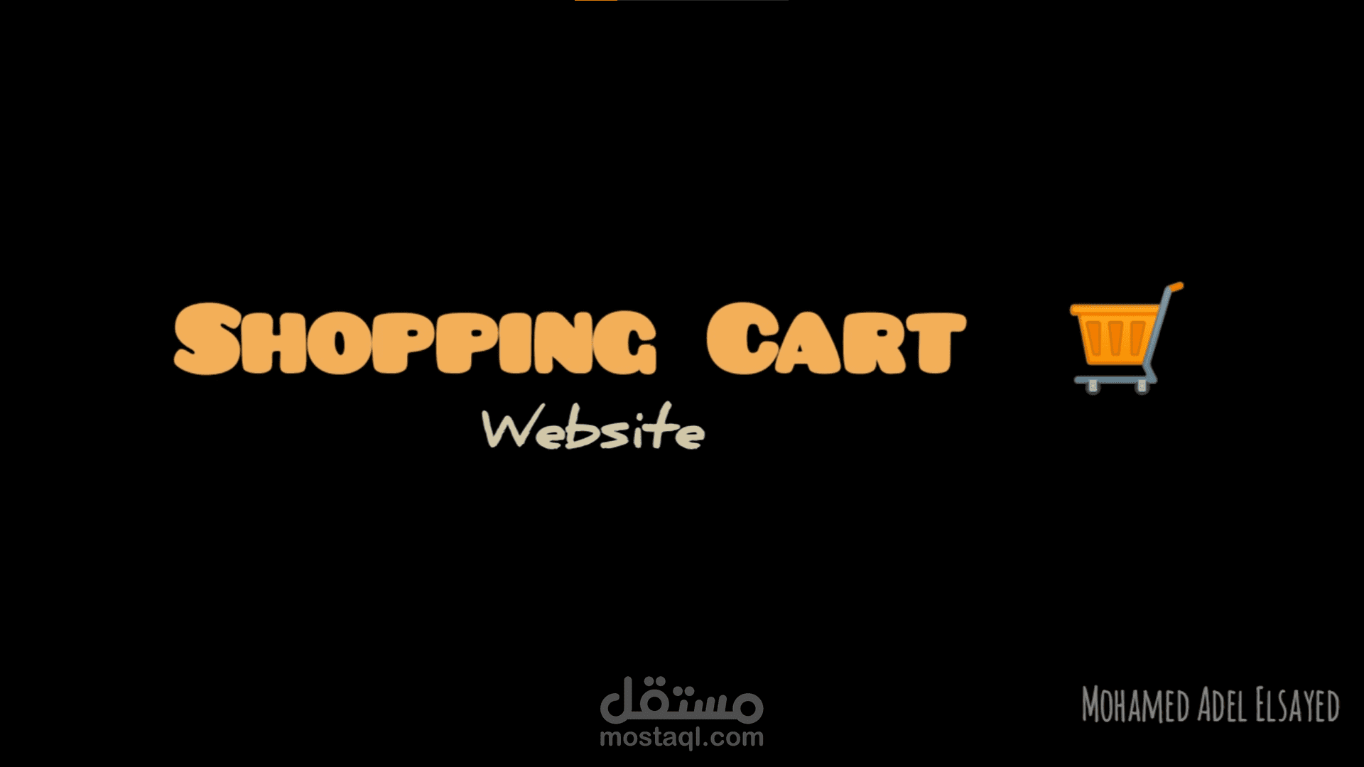 Shopping Cart website (PHP - MySQL)