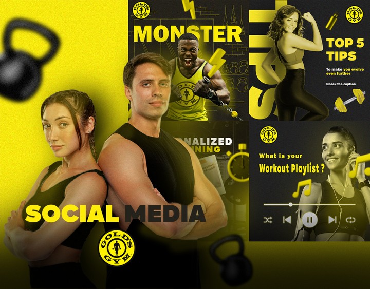 GOLD GYM SOCIAL MEDIA