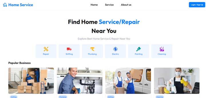 Home Service Appointment