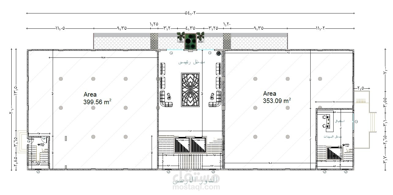 مبني اداري و مركز تدريب