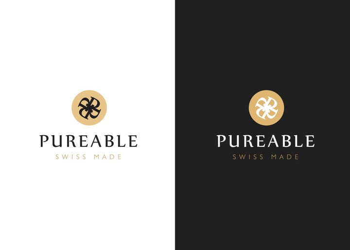 تصميم شعار لمنتج عالمي للتجميل في سويسرا Pureable cosmetics brand
