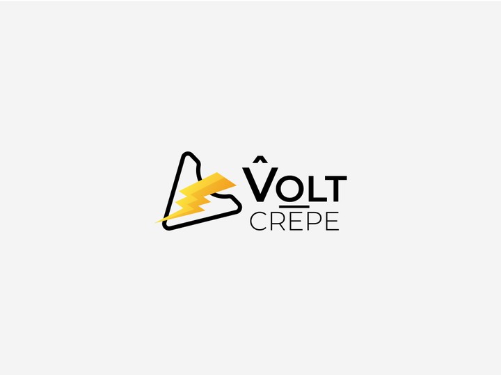 اربع نماذج لشعار Volt Crepe