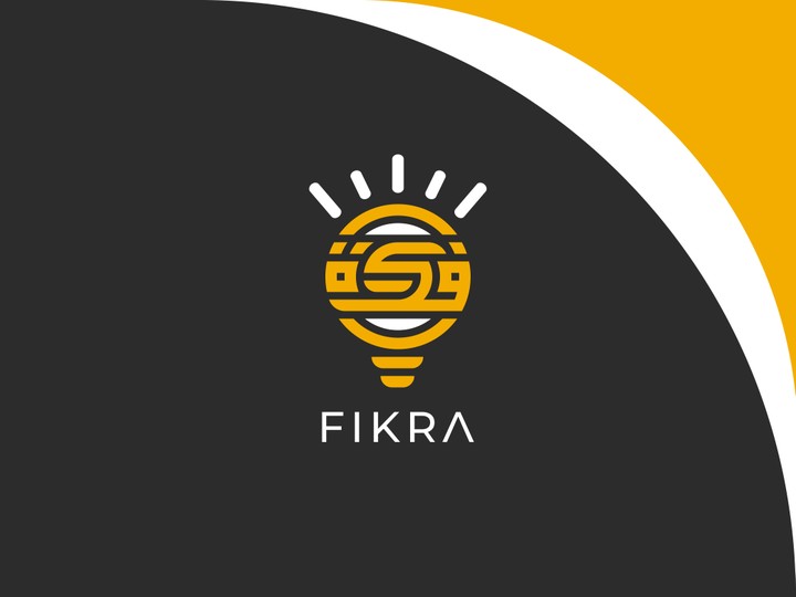 تصميم 5 نماذج لشعار فكرة-FIKRA logo