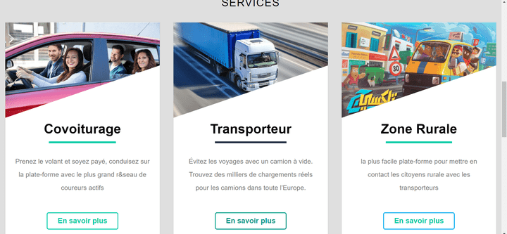 Transportation website