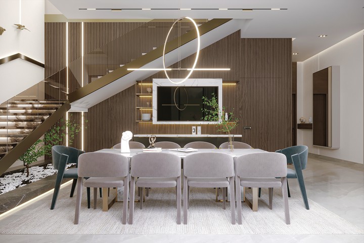 تصميم فراغ معيشة - Living area design