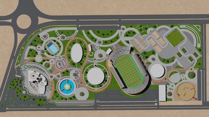 مشروع نادي رياضي مستدام - Sustainable sports club project