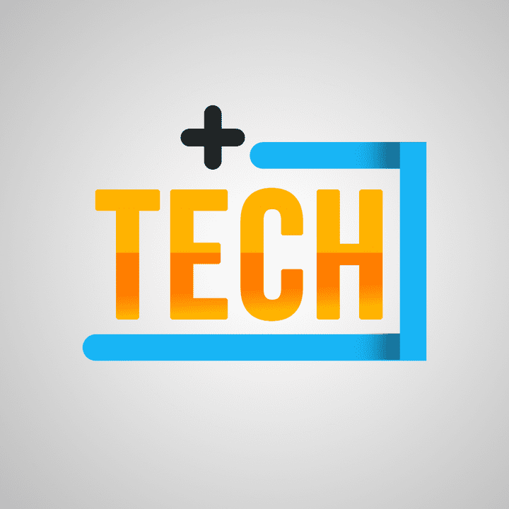 شعار تيك بلاس Tech +