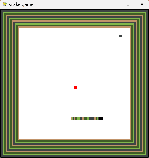 python snake game
