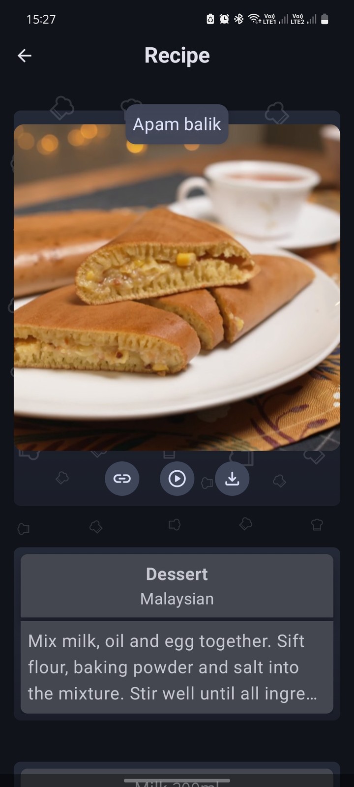 تطبيق و صفات الطعام Recipe App