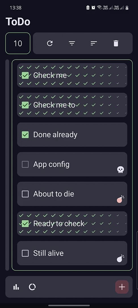 تطبيق المهام (ToDo App)