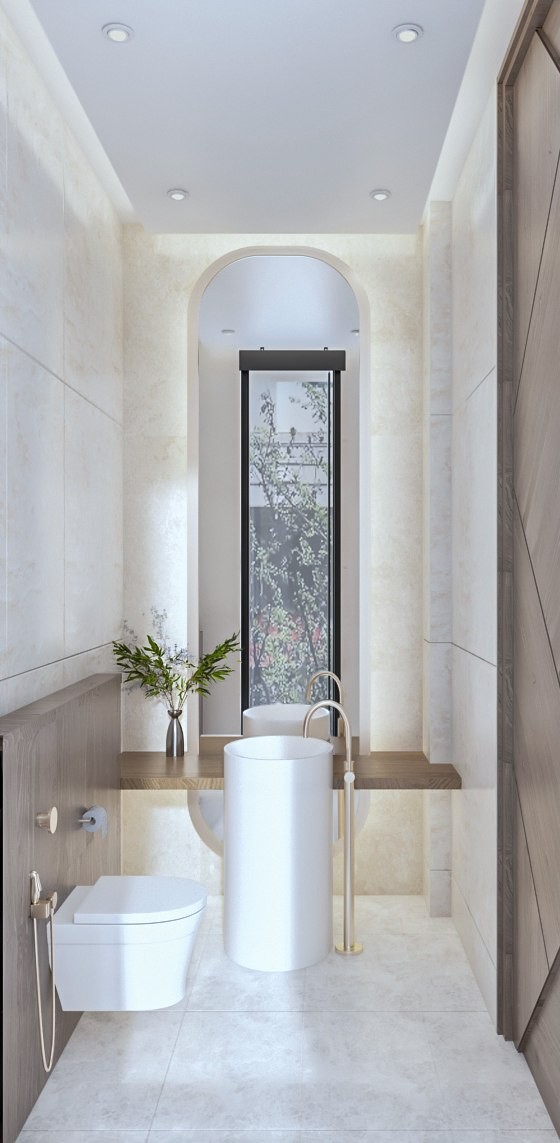 Modern bathroom design