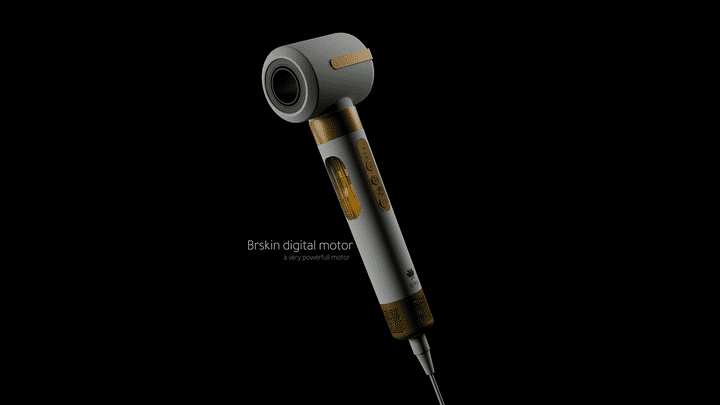3D Animated Commercial for Brskin Hair Dryer/ تصميم وانتاج اعلان ثلاثي الأبعاد لسشوار شعر