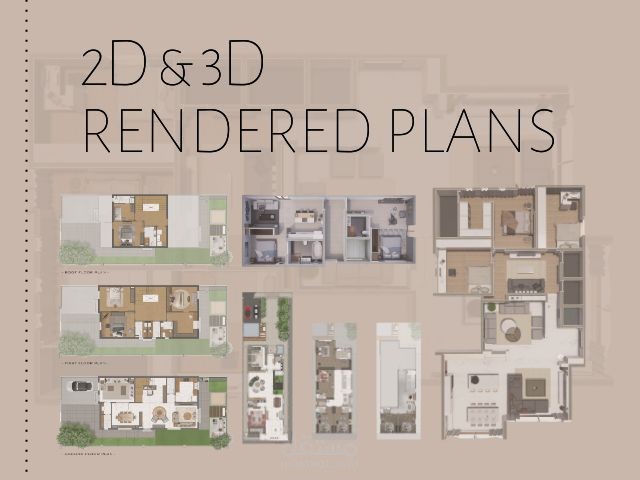 مخططات 2D  و 3D ملوَنة