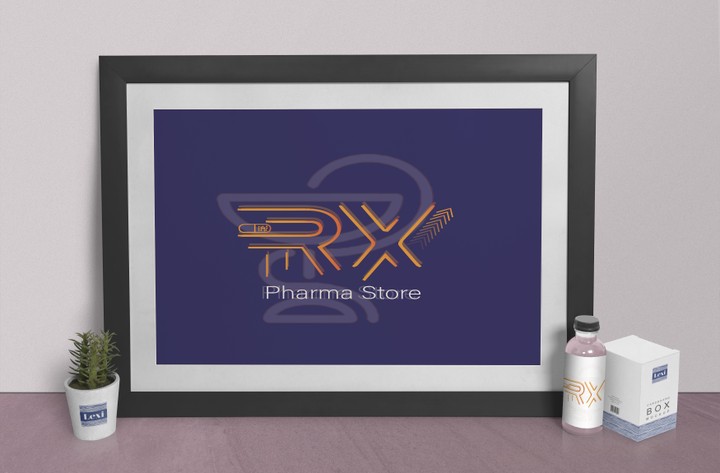 RX pharma store شعار