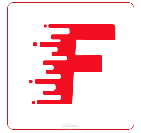 logo for f character