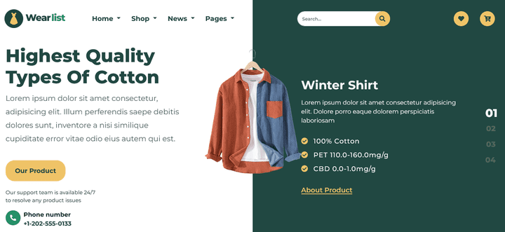 Clothes Ecommerce online shop