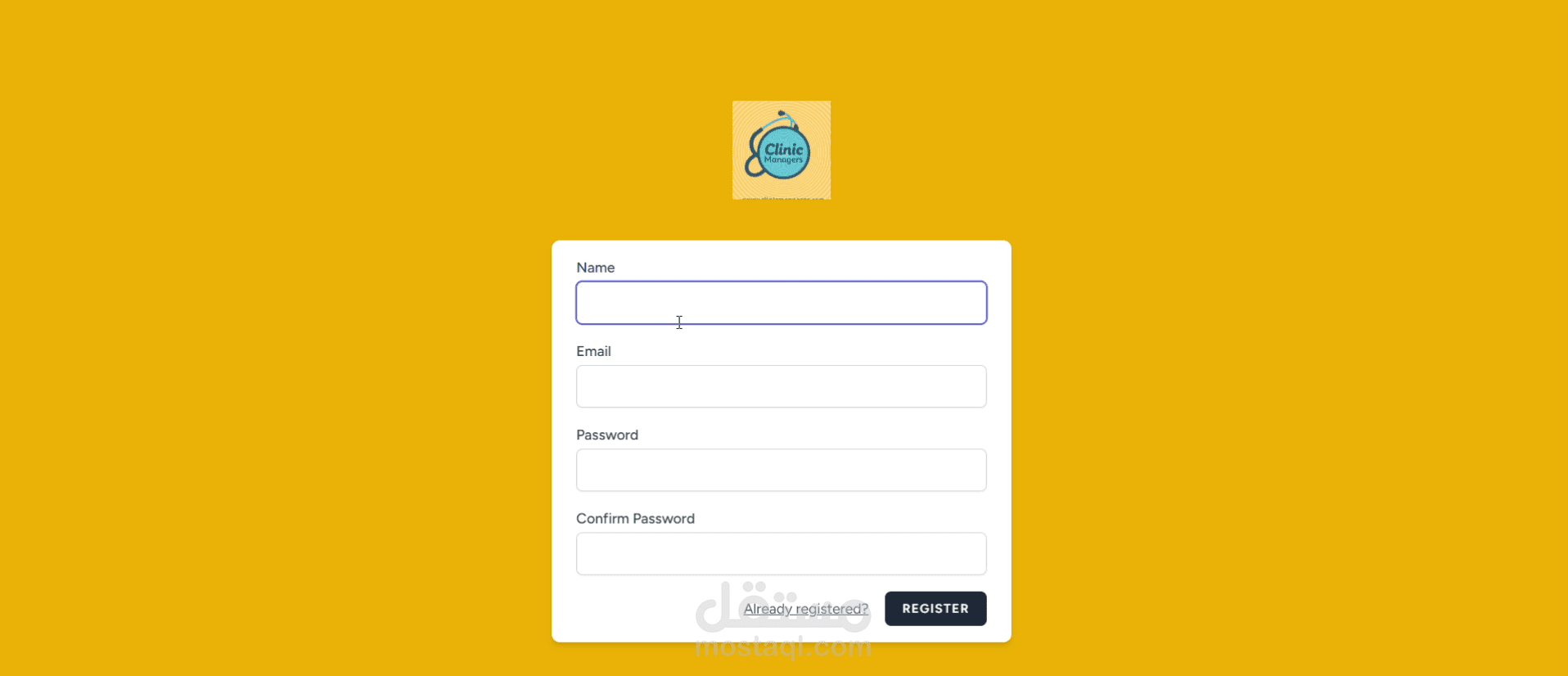 تطبيق ويب لحجز مواعيد الأطباء وإدارة العيادة