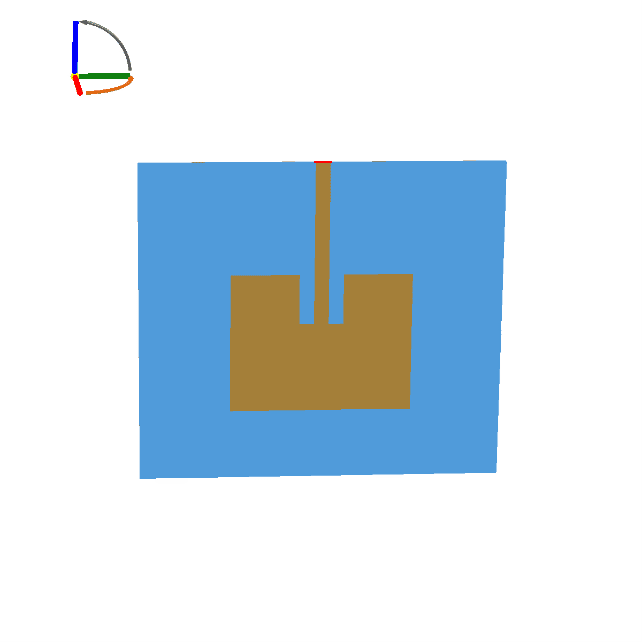 Microstrip patch antenna