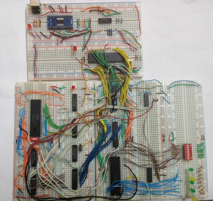 Fully Buffered 8086 Microprocessor System