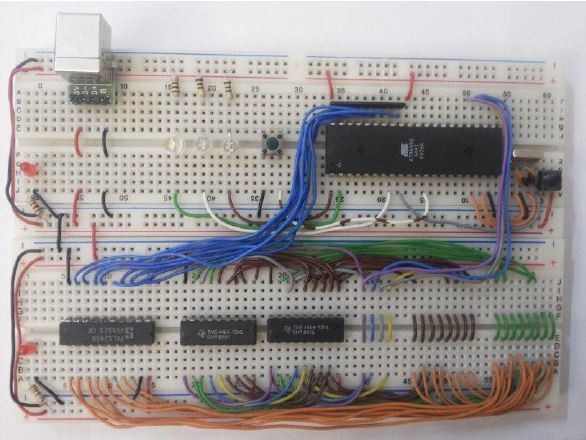 Interfacing 64KB DRAM to AT89S52 Microcontroller