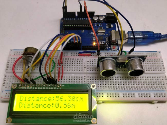 Measuring Distance using HC-SR04 Ultrasonic Sensor and Arduino Uno