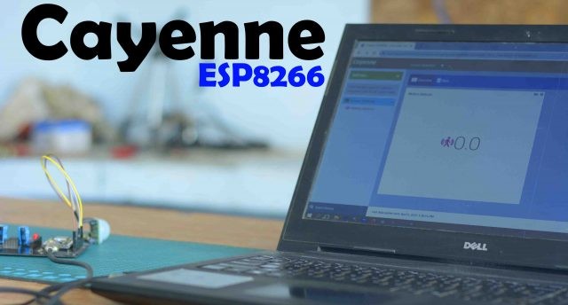 Connect ESP8266 with Cayenne platform