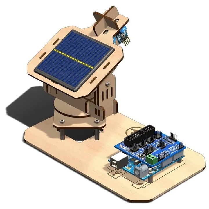 Dual Axis Solar Tracking System