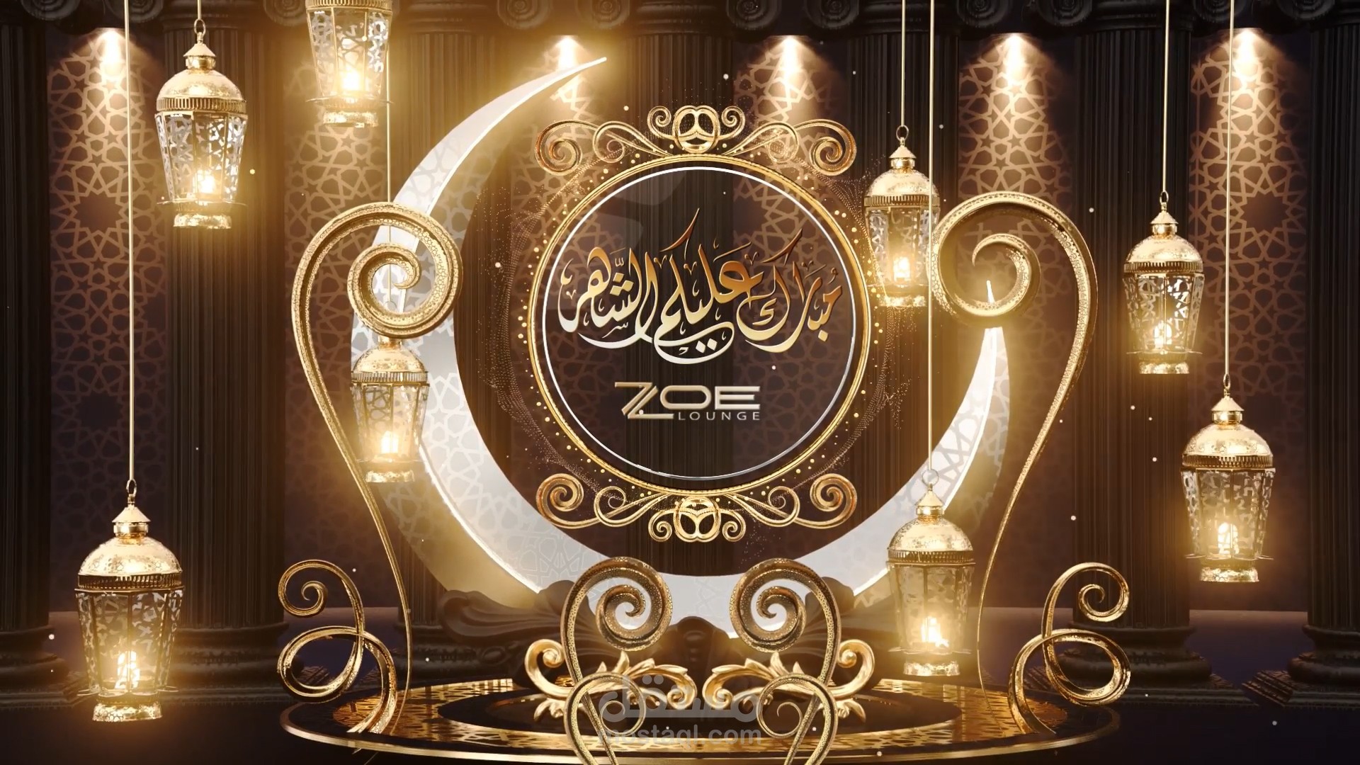 تصميم انترو احترافى خاص بك للتهنئة بشهر رمضان المبارك